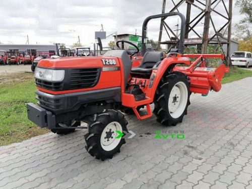 Японский минитрактор Kubota T-200 с ПСМ