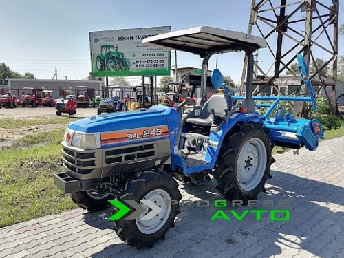 Японский минитрактор Iseki Sial-243 с ПСМ