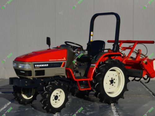 Японский мини трактор Yanmar F-190 с ПСМ