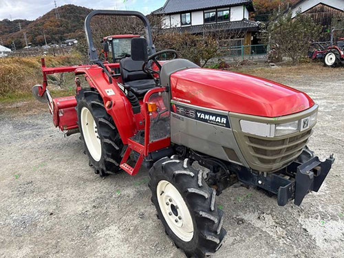 Японский мини-трактор Yanmar AF26 с ПСМ