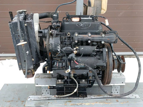Двигатель + Шасси трактор Yanmar KE-1