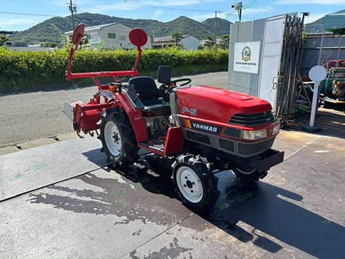 Японский мини-трактор Yanmar F-5 с ПСМ